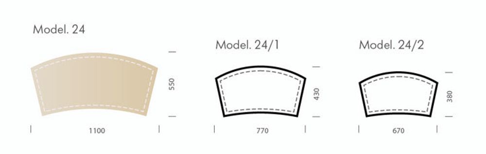 Накладка на стол -Бювар , кожа натуральная Модель 24.