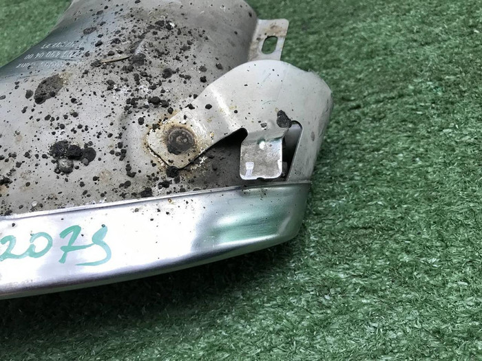 Насадка глушителя правая Mercedes C W205 14-18 AMG