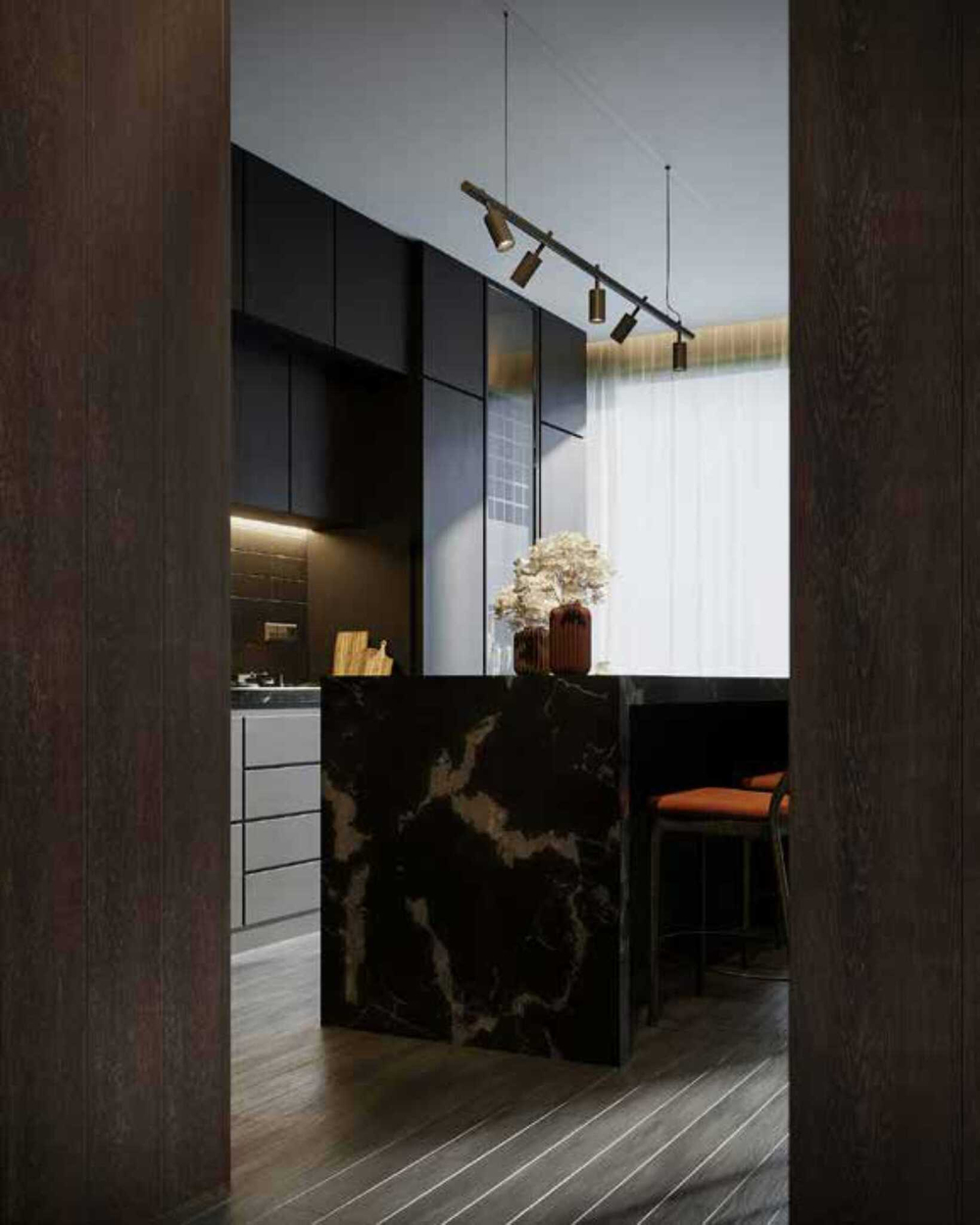 Стеновая панель ХДФ Союз Elegance Мокко Шпон 2700х238мм