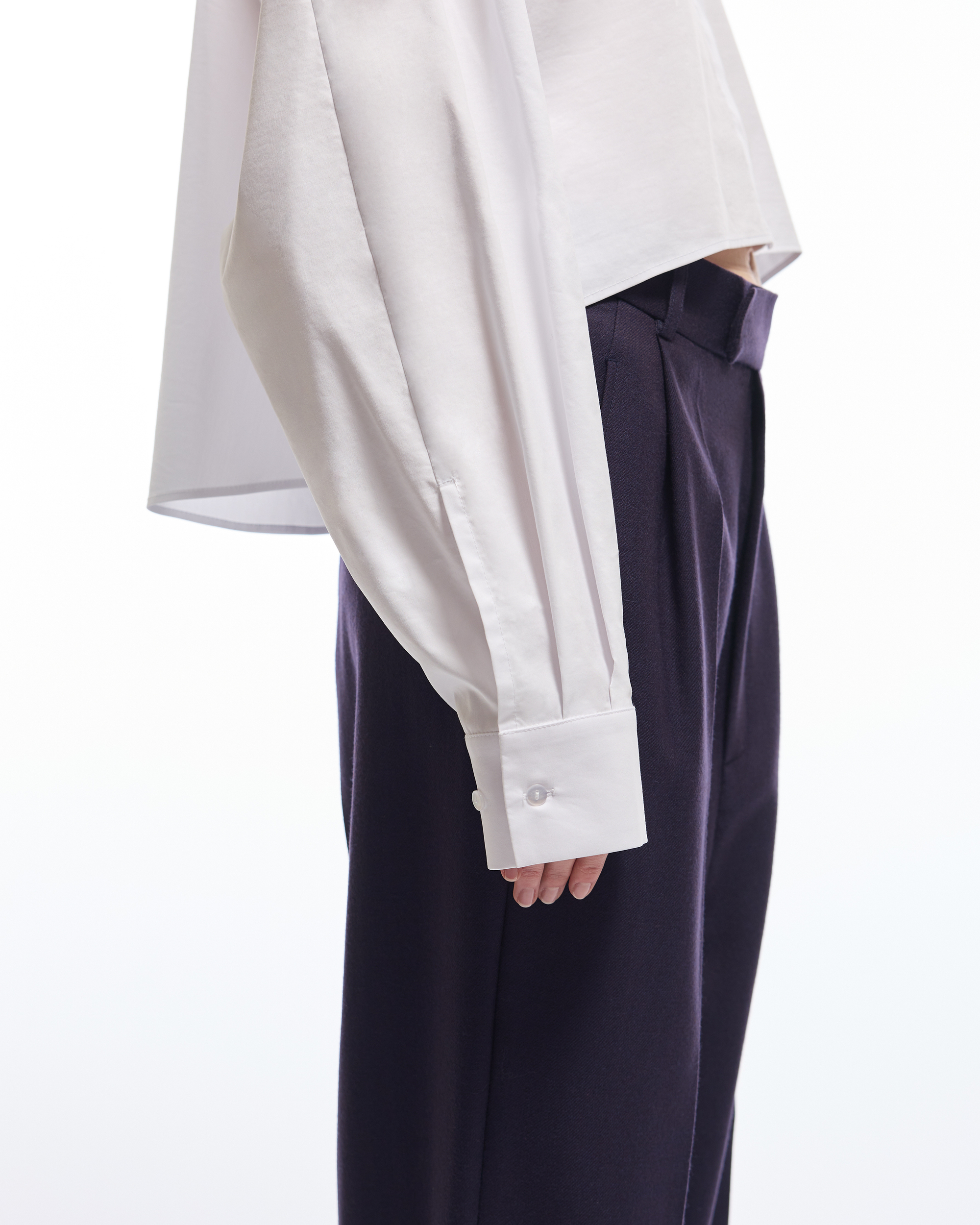 Рубашка crop "IDEAL`NAYA" #1