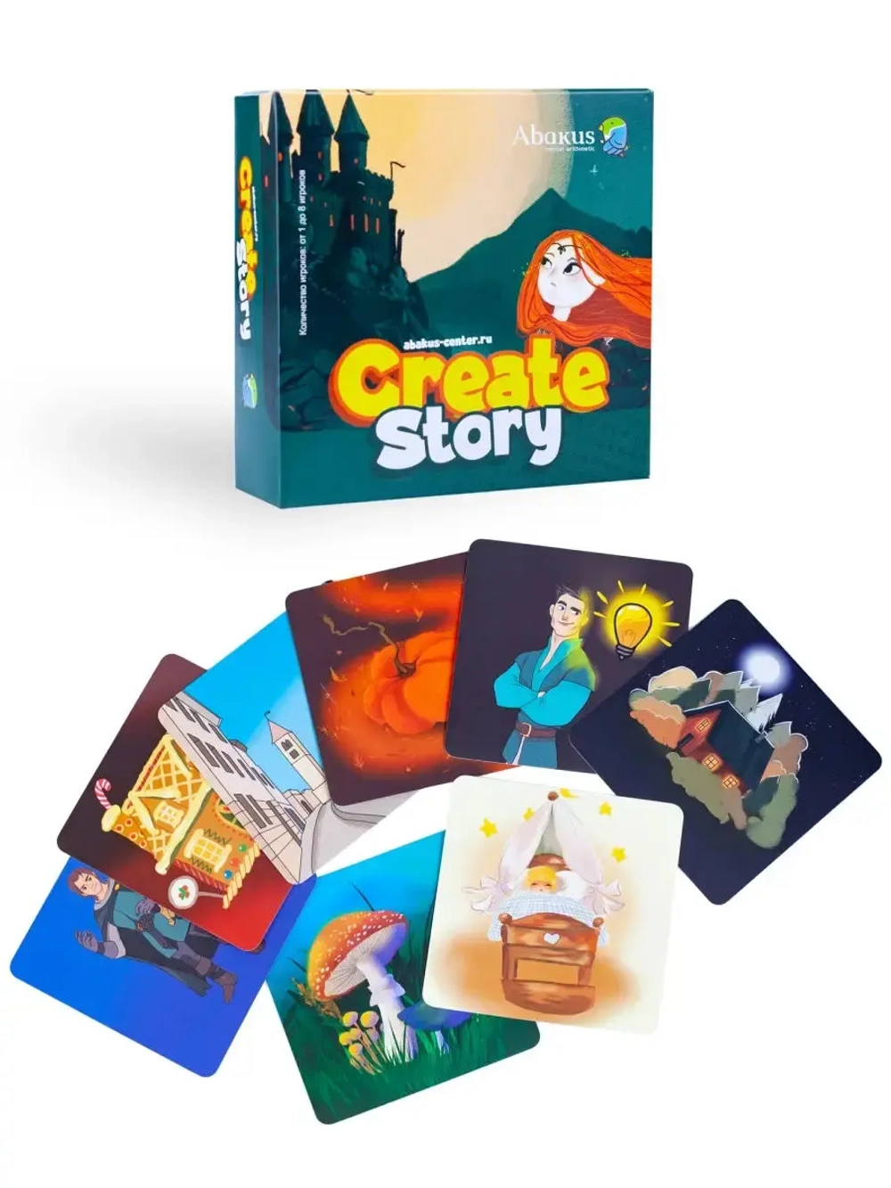 Развивающие карточки Игра Create story на воображение