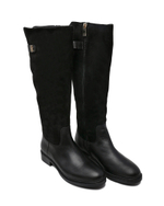 Кожаные офицерские сапоги Tommy Hilfiger - черный(FW0FW07052)