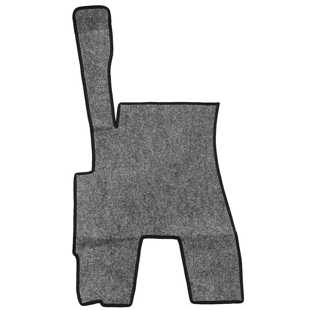 Ковры SCANIA 5 серии Р (автомат) (экокожа, черный, черный кант, желтая вышивка)