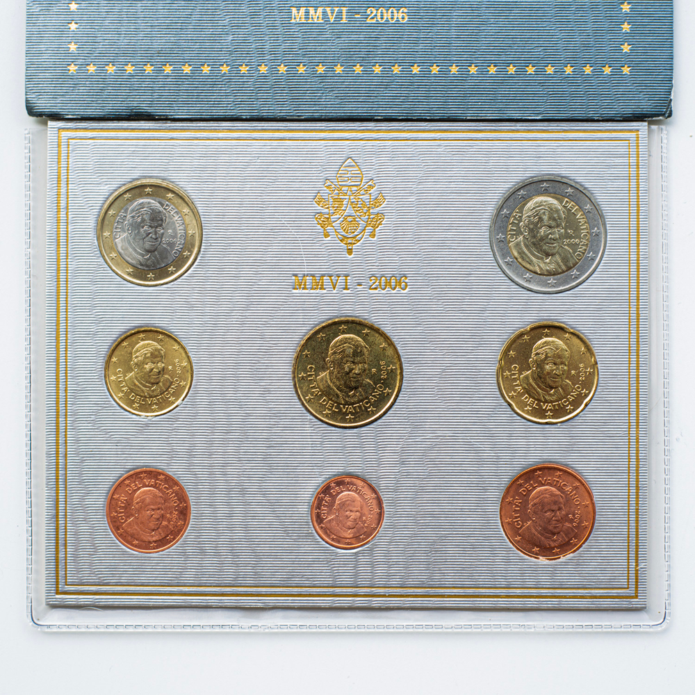 Vatican 2006 BU Set – Official Euro Coin Set