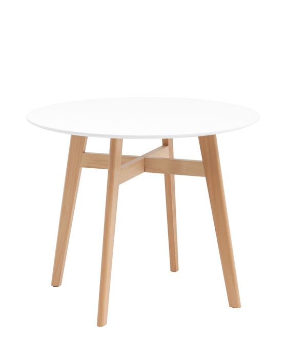 Стол обеденный Target Circle 90*90 белый Stool Group