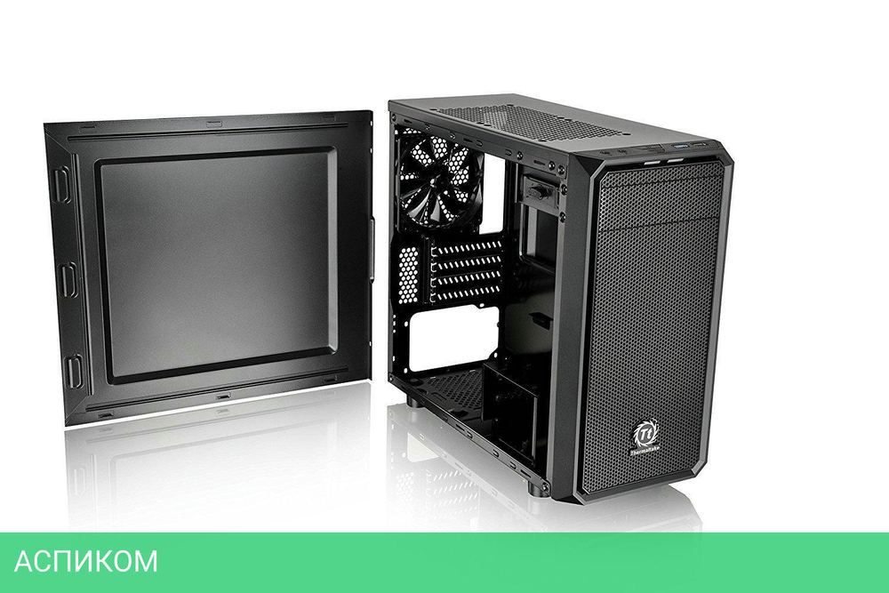 Корпус Thermaltake Versa H15 Black (CA-1D4-00S1NN-00)