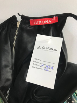 Сарафан Girona неоновым принтом, маркировка 34, визуально 40 размер