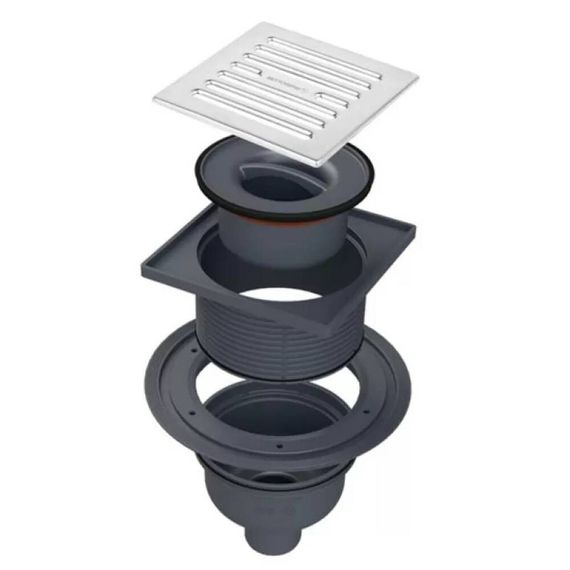 Трап BETTOSERB 15х15 с мультисифоном купить в Москве и Московской области по низкой цене с доставкой по России — (1) Трап BETTOSERB 15х15 с мультисифоном — (1)