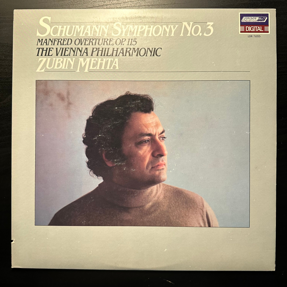 Шуман - Симфония №3 / Манфред Увертюра (Голландия 1983г.)