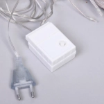 Гирлянда для дома ЗАНАВЕС «Звездное сияние» 2 м (водопад) 196 ламп LED, 7 режимов, IP-20, 220v, Белый