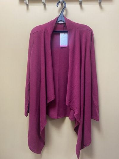 Жакет бардовый , размер 48,50