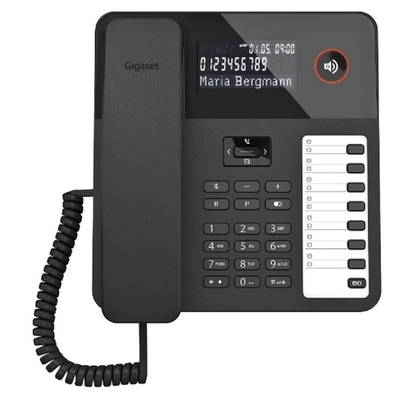 Проводной телефон GIGASET [S30350-H224-R101] DESK600 BLACK