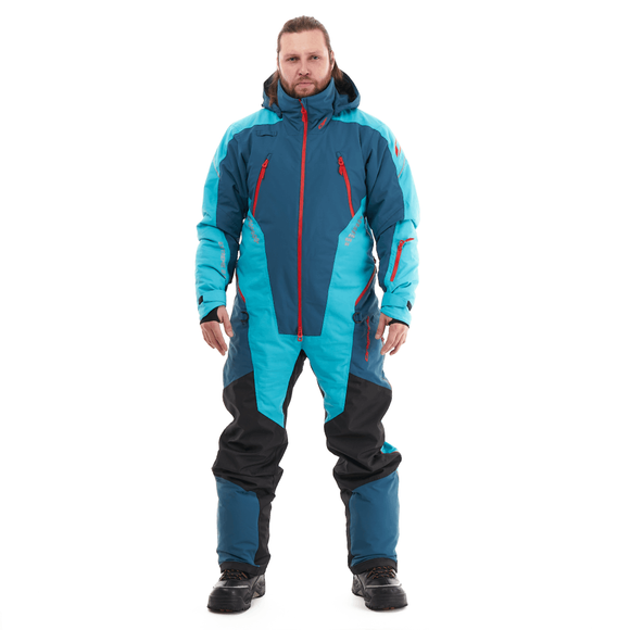 КОМБИНЕЗОН DRAGONFLY EXTREME 2.0 MAN DARK OCEAN - BALTIC 2024 УТЕПЛЕННЫЙ (100)