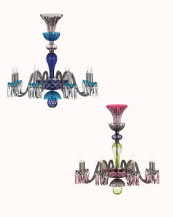 Эффектная люстра из цветного стекла ✨