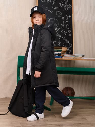 Парка детская  SCHOOL черный