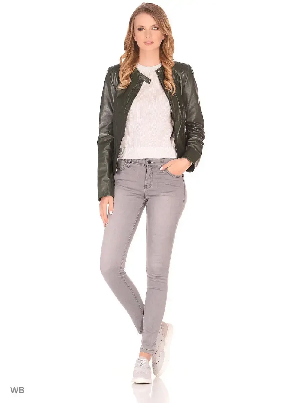 Куртка женская из натуральной кожи