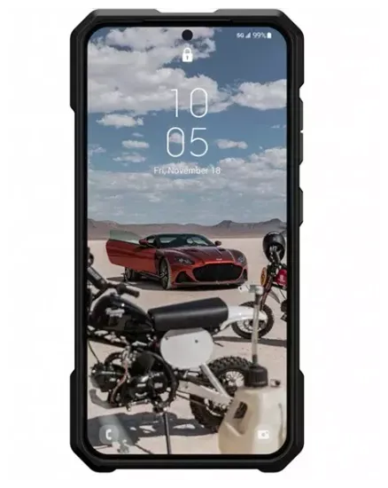 Чехол Uag Monarch PRO для Samsung Galaxy S23, карбон (Carbon Fiber)