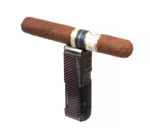 Зажигалка сигарная Honest, четверное пламя, с пробойником и сигарным ложементом, карбон 778-Carbon