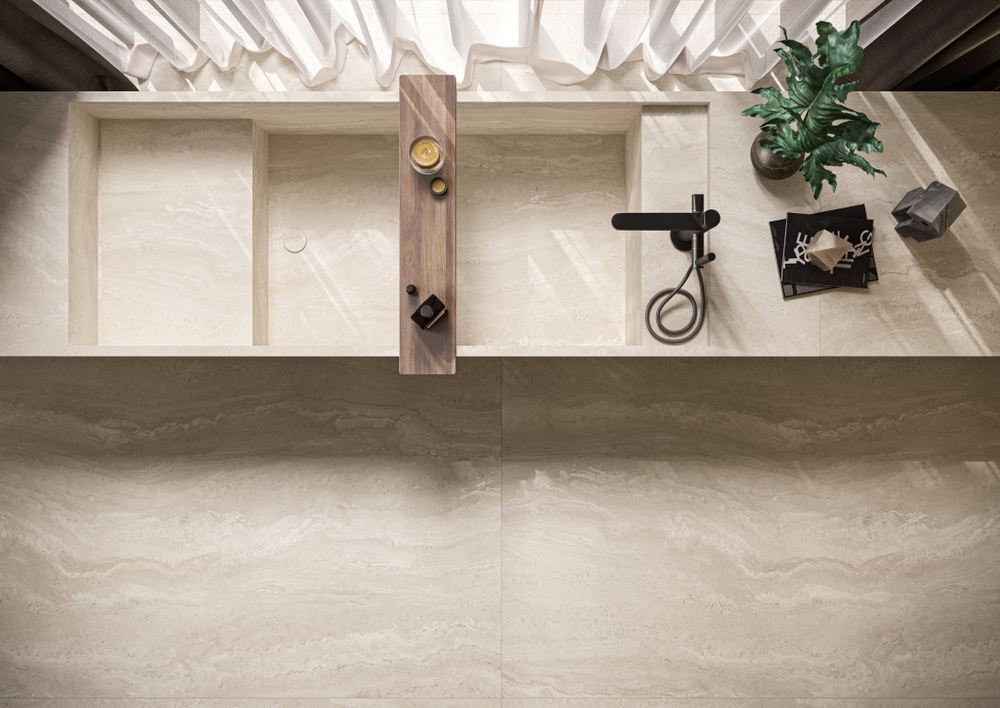 Authentic Luxe Pearl Travertine Matte Silk 6mm 60x120