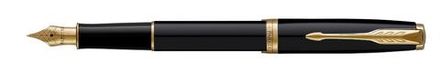Перьевая ручка Parker Sonnet F130 Black/GT