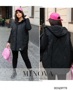 Жилет 770-черный Minova