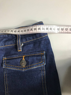 Джинсы с накладными карманами, визуально на 44 размер