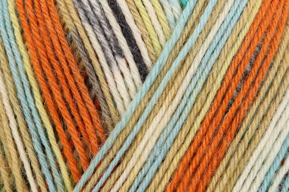 Носочная пряжа Schachenmayr Regia 4-fadig 100g /Регия 4 нитки 100г/75% шерсть, 25% полиамид