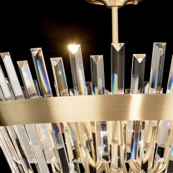 Citilux Вестерос CL307183 Люстра хрустальная потолочная Бронза