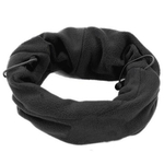 Балаклава-шарф флис black