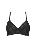 сетевой бюстгальтер DKNY SLEEPWEAR - черный(DK7592)