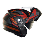 Шлем интеграл Royal Enfield, цвет - черно-оранжевый матовый, размер - L (600 мм), арт. RRGHEP000585 (HESS22014MATT BLACK & ORANGE)