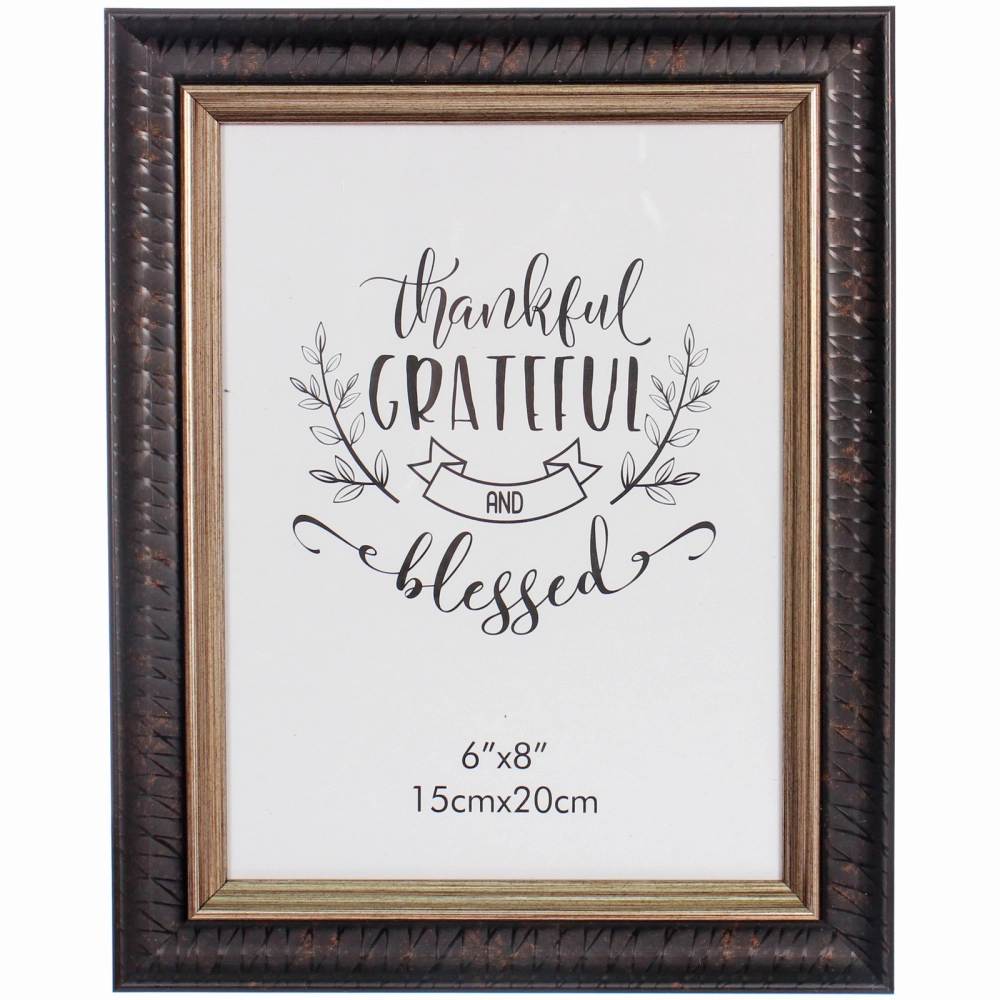 Фоторамка 15*20см «Милан» черный, пластик