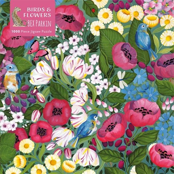 Adult Jigsaw Puzzle Bex Parkin: Birds &amp; Flowers