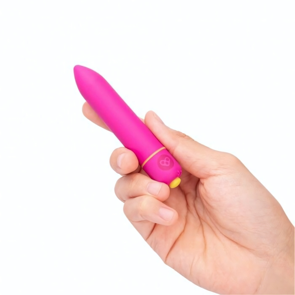 Розовая вибропуля Pink Vibe Power Bullet - 9 см. (Цвет: розовый)