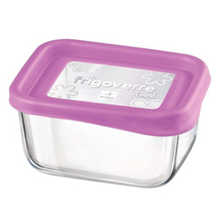 Контейнер стеклянный 0.5л Bormioli Rocco Frigoverre Fun Fuchsia