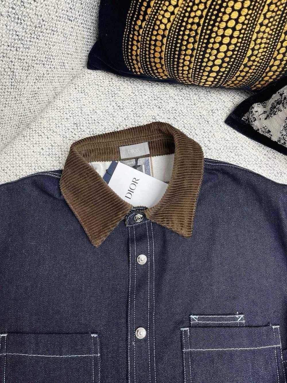 Джинсовый костюм Christian Dior