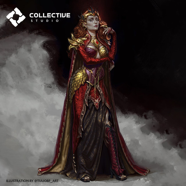 Леди Эния фон Брандт Lady Enya Von Brandt Миниатюра