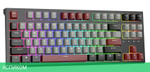 Клавиатура Royal Kludge RK-R87 Blue switch Black/Gray/Red