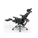 Эргономичное компьютерное кресло FoxGear NETZ модель M, черный (FG-NETZ-M-BK)