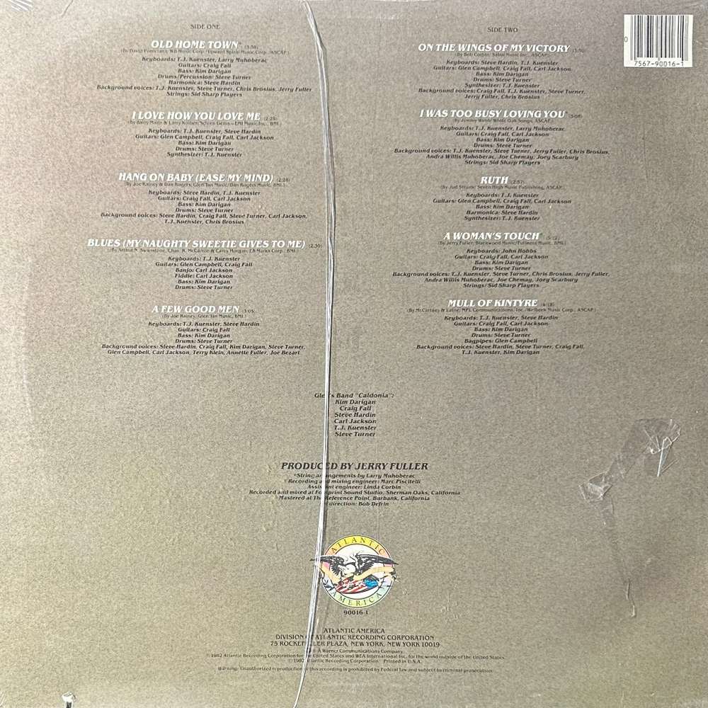 Glen Campbell ‎– Old Home Town (США 1982г.)