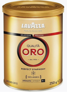 КОФЕ LAVAZZA QUALITA ORO МОЛОТЫЙ ЖБ 250ГР