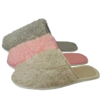 Тапочки домашние женские «Барашки» верх - иск. мех, подклад бязь 39р