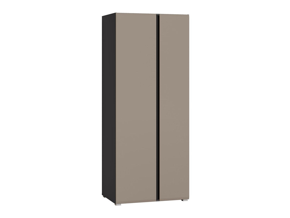 Сидней шкаф двухстворчатый 16.367.02 Антрацит / Капучино