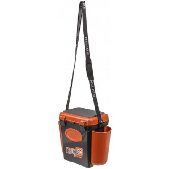 Ящик зимний Helios &quot;FishBox&quot; односекционный (10л) оранжевый