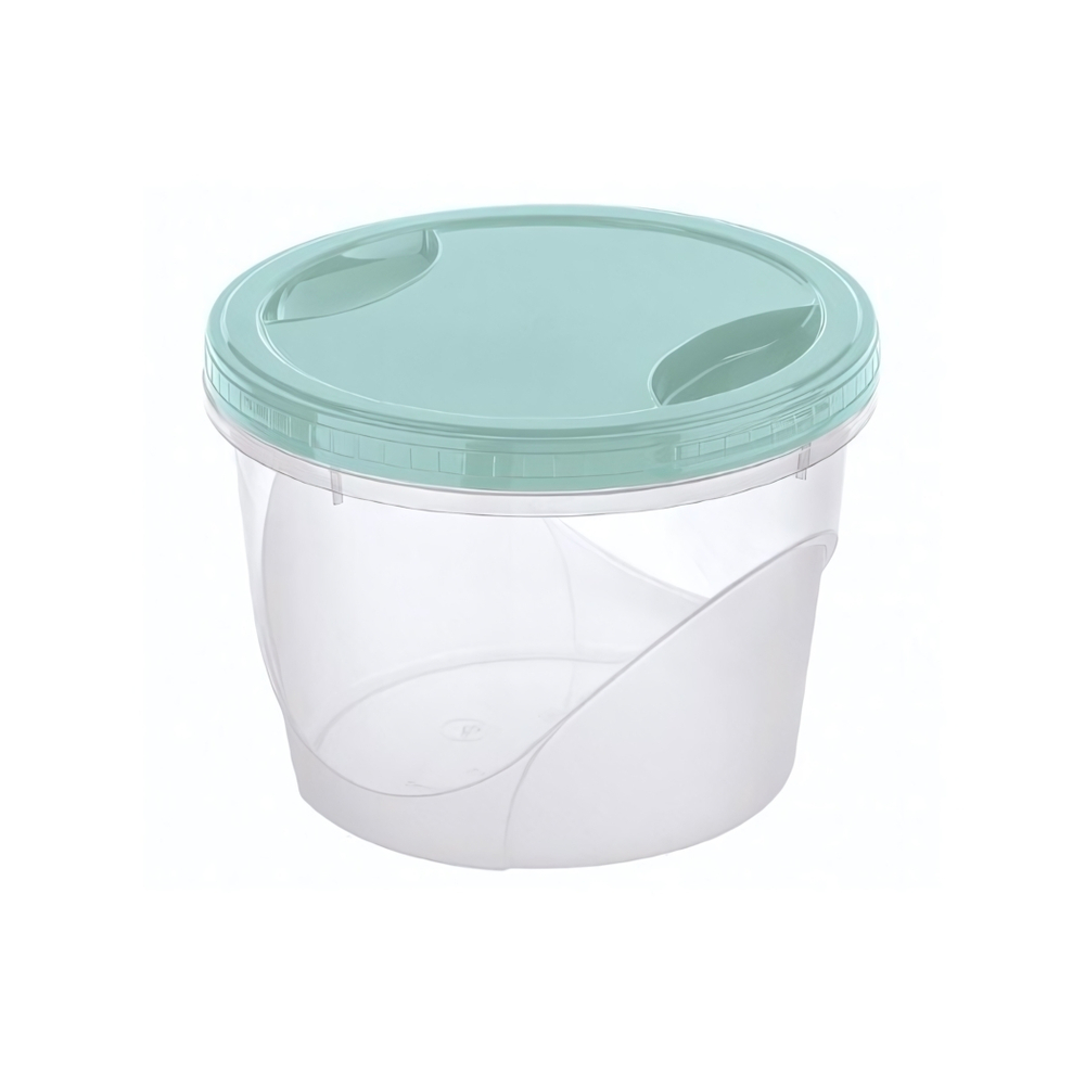 Банка с завинчивающейся крышкой "eco style" 0,75л (зеленый флэк)