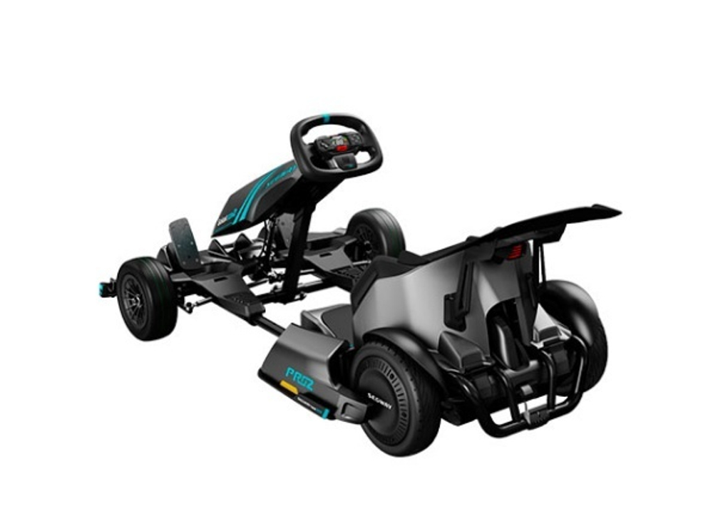 Segway GoKart Pro 2 (новый с дисплеем в руле, черно бирюзовый)