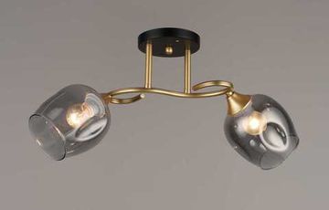 4615/2 BK+GD (6) Люстра (RL)