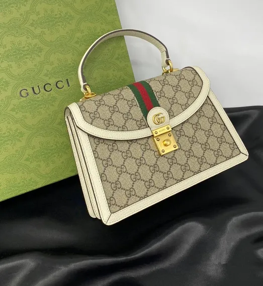 Маленькая сумка Gucci Ophidia с верхней ручкой