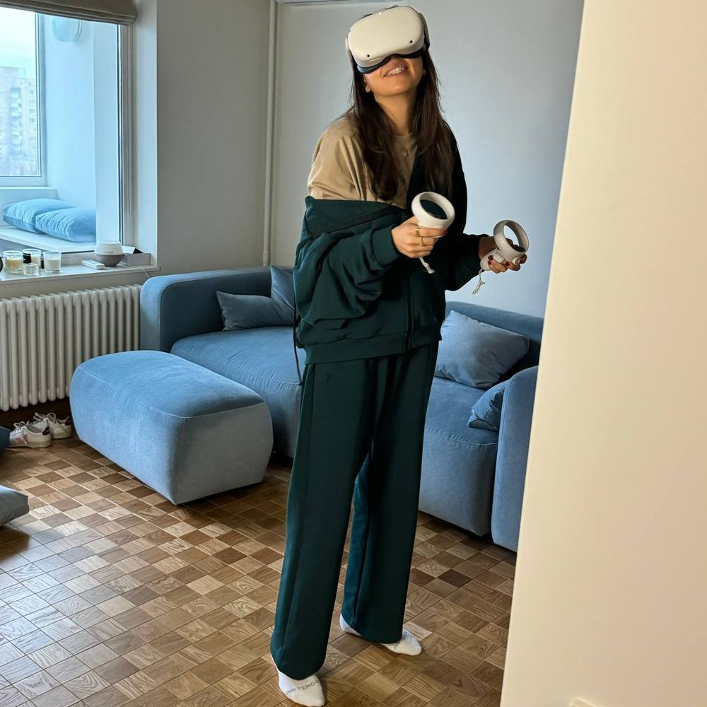 Брюки Смерч #6 изумрудные