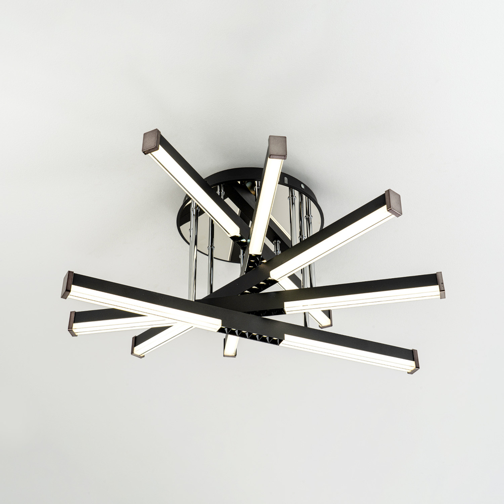 Потолочная светодиодная люстра Modelight MDL.9371.600CL BK